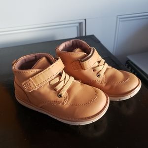 Stride Rite Quinn Kid's Leather Easy On/Off Boot Size 7 Toddler